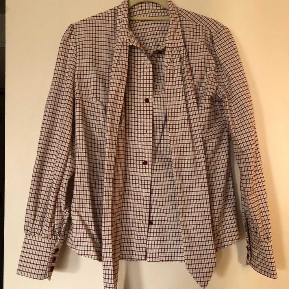 TROY of London - Stock Shirt in Burgundy